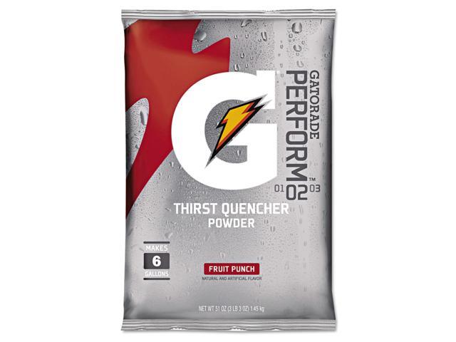 Gatorade Original Powdered Drink Mix Fruit Punch 51oz Packet 14/Carton 33690
