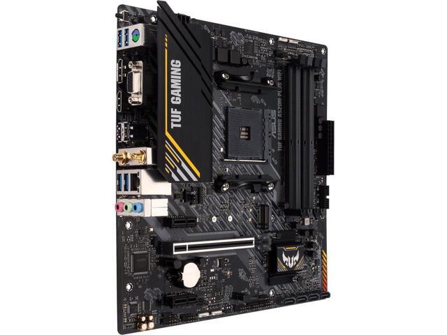 Asus TUF Gaming A520M-Plus AM4 MicroATX DDR4 SATA3 M.2 PCIe M.2 SATA Motherboard
