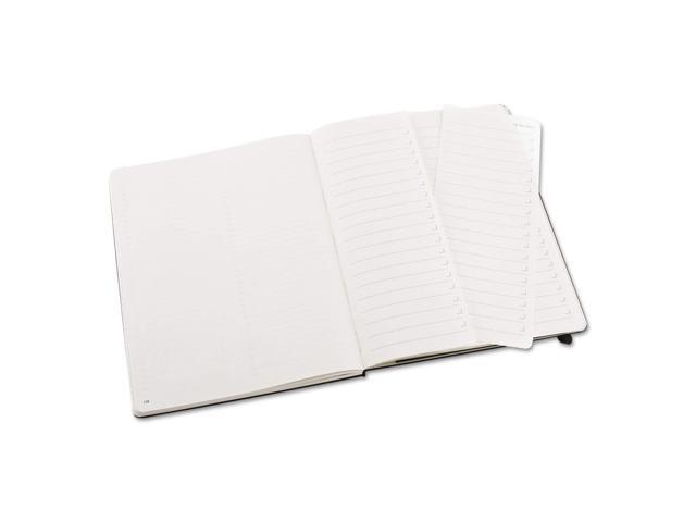 Professional Notebook, Ruled, 9 3/4 x 7 1/2, Black Cover, 192 Sheets HBGPMOP4633