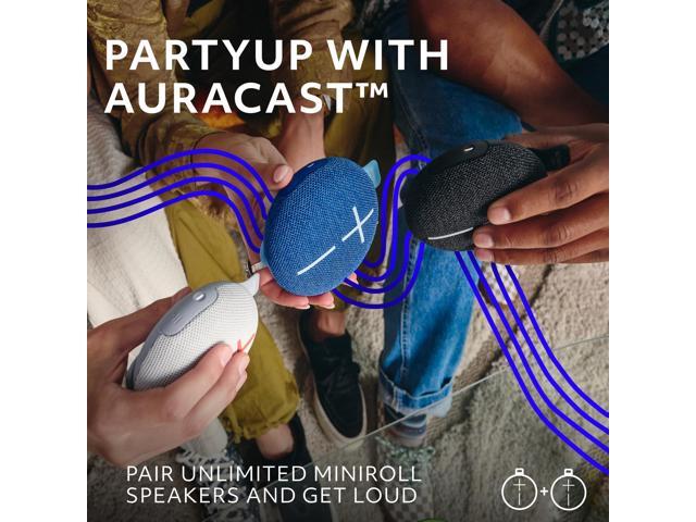 Ultimate Ears - MINIROLL Ultra-Portable Waterproof Bluetooth Speaker with 131 ft Range - Majestic Blue - image 10