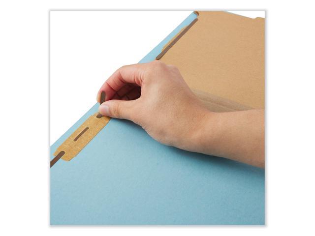 Universale Office 6 Section Claffication Folder 2 Divider Legal Lt Blue 20Ct