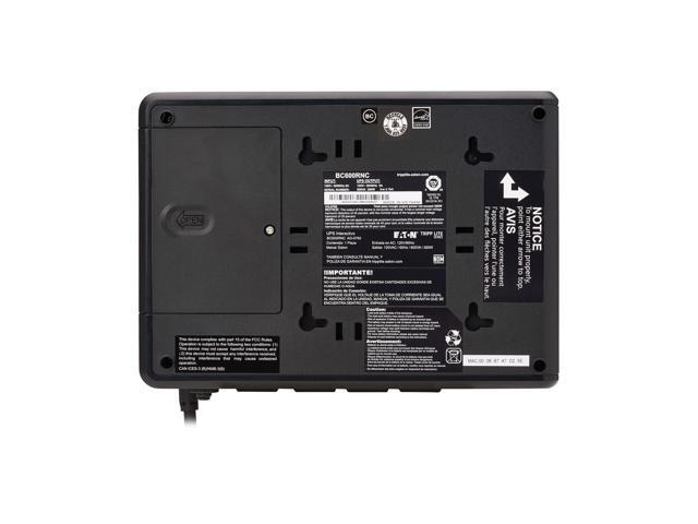 Tripp Lite 600VA 300W 120V Standby Cloud UPS with Remote Monitoring BC600RNC