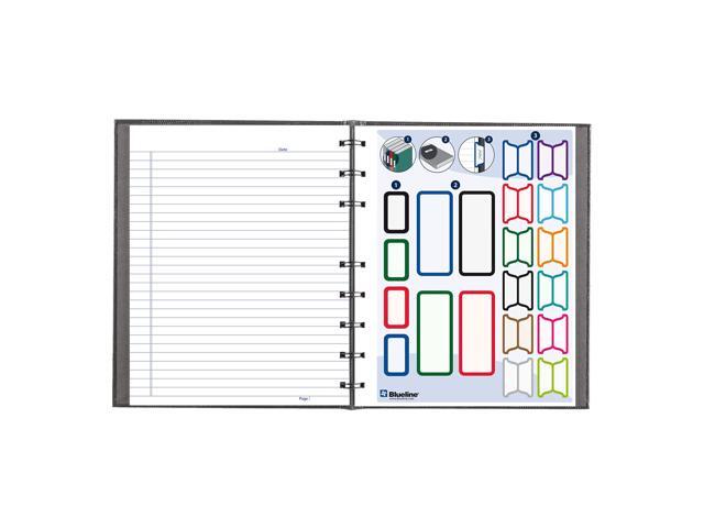 NotePro Notebook 1-Subject Medium/College Rule Cool Gray Cover 75 9.25 x 7.25 Sheets A7150GRY