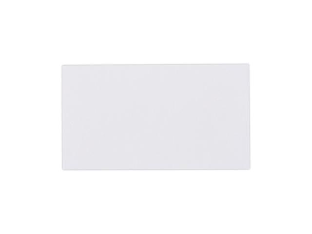 Universal Office Peel Seal Strip Security Tint Business Envelope #6 White 100Ct
