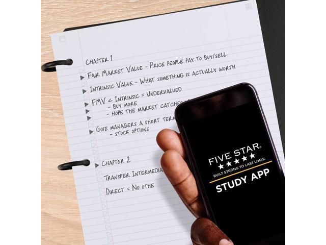 Five Star FLEX Notebinder College Rule 60 Sheets Random Cover Color 29328