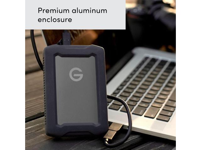 G-DRIVE - ArmorATD 2TB External USB-C Portable Hard Drive - Space Gray - image 10