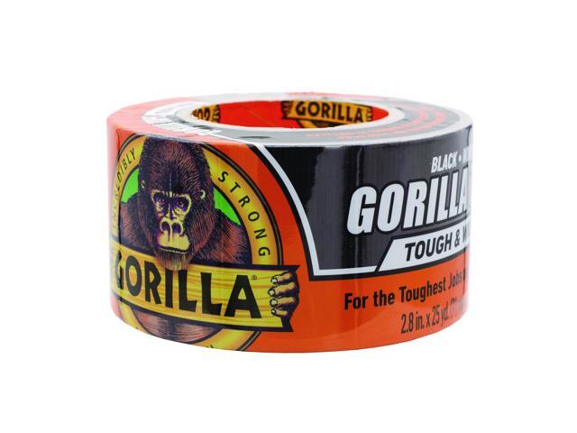 Gorilla Tape 3' Core 2.88' x 25 yds Black 106425