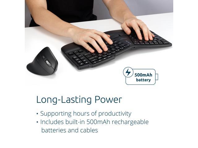 Kensington Pro Fit Ergo KM675 EQ Wireless Desktop Set