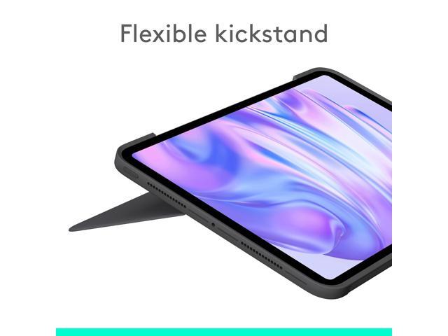 Logitech - Combo Touch for iPad Pro 11-inch (Latest Model)(M4 & M5) Keyboard Case with Detachable Keyboard and Trackpad - Graphite - image 10