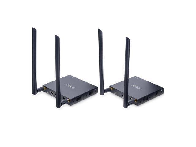 StarTech Wireless HDMI Extender - 4K 60Hz - Transmitter and Receiver Kit - Up to 165ft (50m) - No Line-Of-Sight Required - IR Extension ST121WHDS2