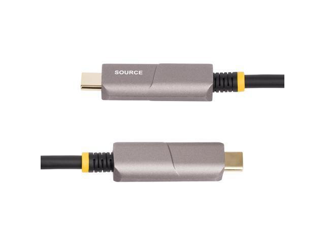 StarTech.com 30ft (9.15m) USB-C to HDMI 2.0 Active Optical Cable (AOC) 4K 60Hz USB Type-C to HDMI Adapter Cable CL3 Rated - image 11