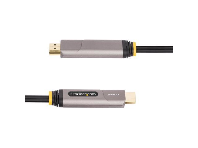StarTech.com 30ft (9.15m) USB-C to HDMI 2.0 Active Optical Cable (AOC) 4K 60Hz USB Type-C to HDMI Adapter Cable CL3 Rated - image 12