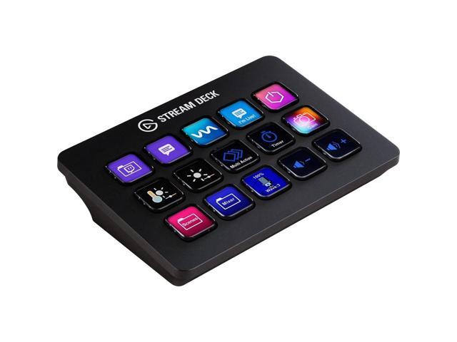 Elgato - Stream Deck MK.2 Full-size Wired USB Keypad with 15 Customizable LCD keys and Interchangeable Faceplate - Black - image 6