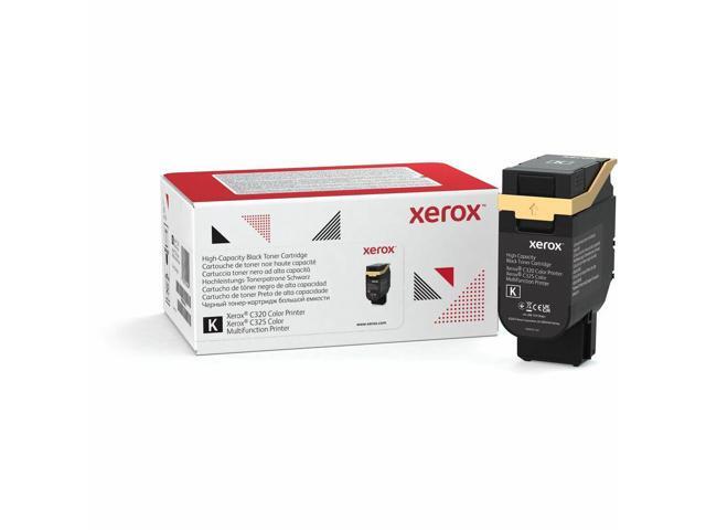 Genuine Xerox Black High Capacity Toner Cartridge, Xerox C320/C325 Color Printer