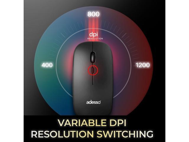 Adesso EasyTouch 730 Keyboard & Mouse Combo with CoPilot AI Key - Black - image 2