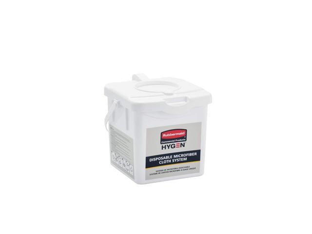 RUBBERMAID COMMERCIAL 2135007 Bucket Dispenser, White, 4 PK