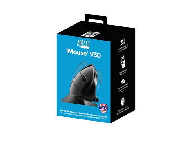 Adesso USB Adjustable Vertical Mouse - Black - image 7