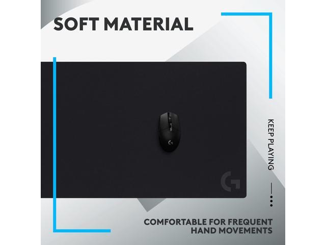 Logitech - G840 Cloth Gaming Mouse Pad with Rubber Base (Extra Large) - Black - image 9