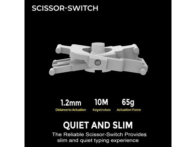 Adesso EasyTouch Bluetooth Wireless Keyboard with CoPilot AI Hotkey - Black - image 11