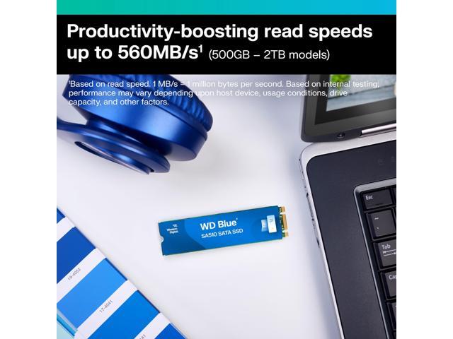 WD Blue 2TB SATA M.2 3D NAND Solid State Drive WDS200T3B0B-00C7C0