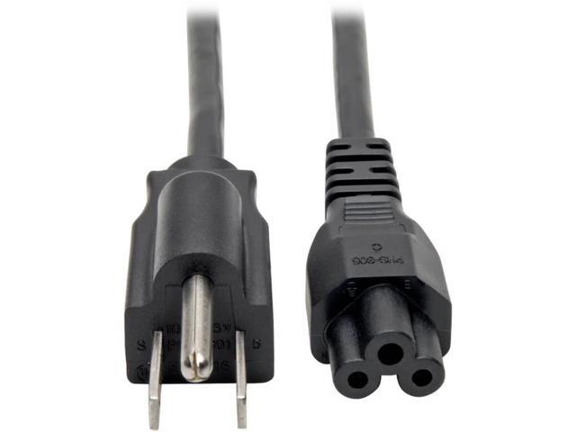 Tripp Lite Model P013-003 3 ft. Standard Laptop/Notebook Power Cord, 10A (NEMA 5-15P to IEC-320-C5)