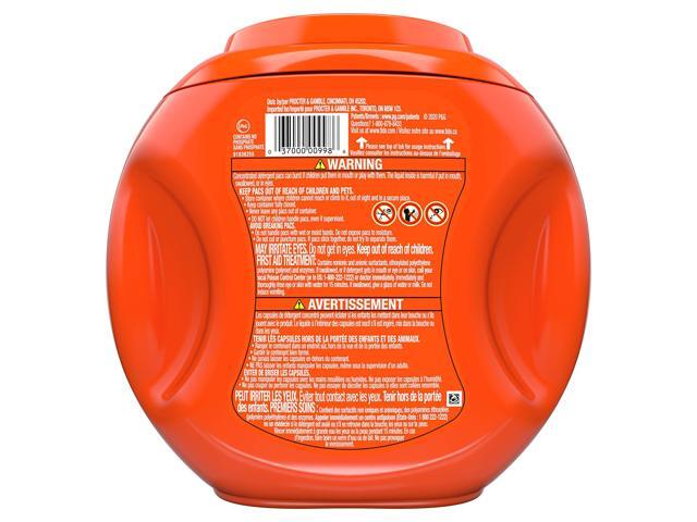 PODS Laundry Detergent HE Compatible Clean Breeze 36 oz Tub 42 Pacs/Tub 4 Tubs/Carton 80367521