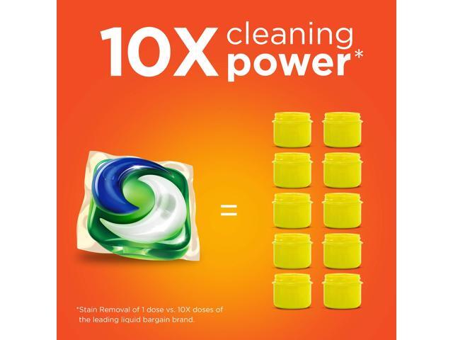 PODS Laundry Detergent HE Compatible Clean Breeze 36 oz Tub 42 Pacs/Tub 4 Tubs/Carton 80367521