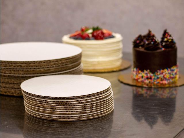 Southern Champion Tray Bright White Cake Circles 14' Paper 100/Carton