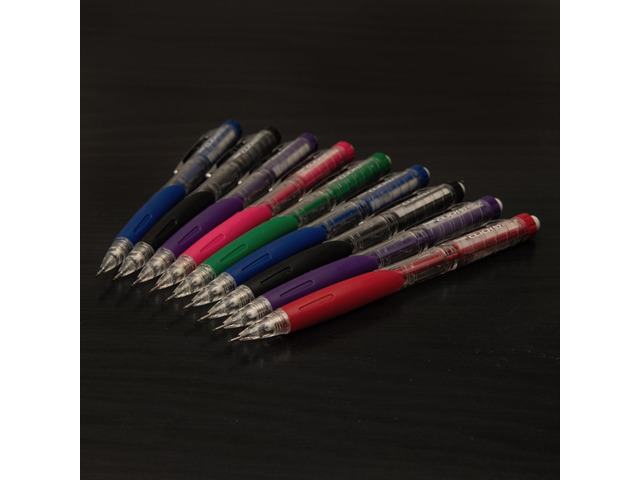 Pentel Twist-Erase CLICK Mechanical Pencil 0.7mm HB Black Lead 6/Pk PD277TLBPS6M