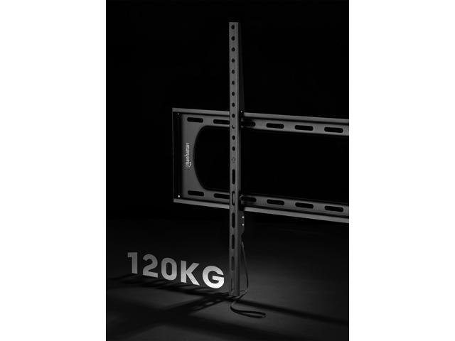 Manhattan Heavy-Duty Low-Profile Large-Screen Fixed TV Wall Mount 461917