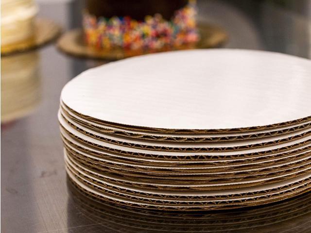 Southern Champion Tray Cake Circles 6' White Paper 100/Carton 11203