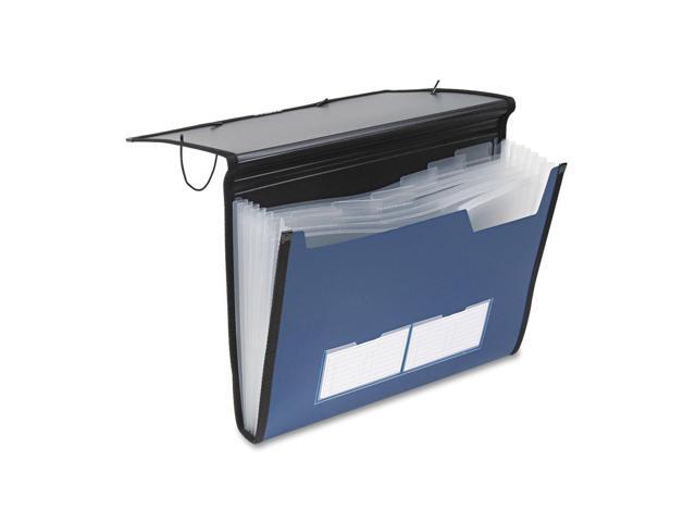 Pendaflex Professional Expanding Document Organizer Letter 7 Pockets Blue 52670