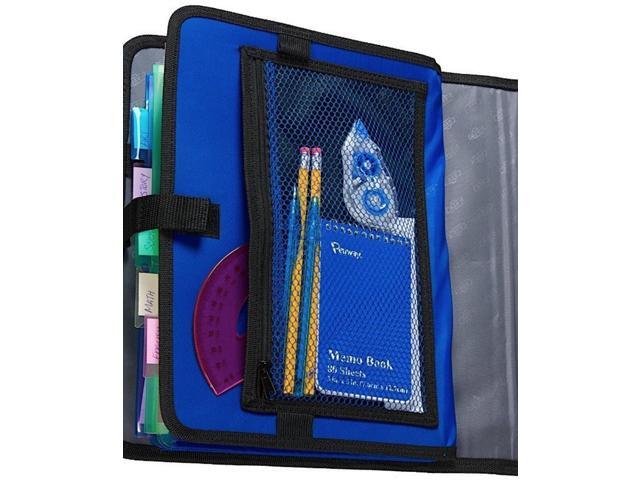 Case It Premium Velcro Closure Binder 3 Rings 2' 11 x 8.5 Black S816BLACK