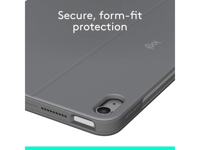 Logitech - Combo Touch iPad Air 11-inch - Latest Model (M2, M3 & M4), iPad Air (5th gen) Keyboard Case with Detachable Keyboard - Oxford Gray - image 3