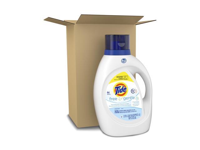 Tide Free and Gentle Liquid Laundry Detergent Unscented 92 oz Bottle 80355232