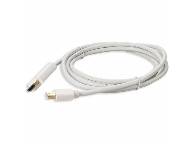 Startech 6 ft Mini DisplayPort to HDMI Cable - M/M - HDMI Male Digital Audio/Video - DisplayPort Male Digital Audio/Video - 6ft - Black - image 2