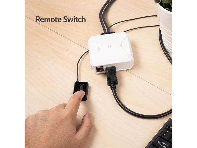 IOGEAR 2-Port 4K USB-C KVM Switch with DisplayPort output GCS72CC
