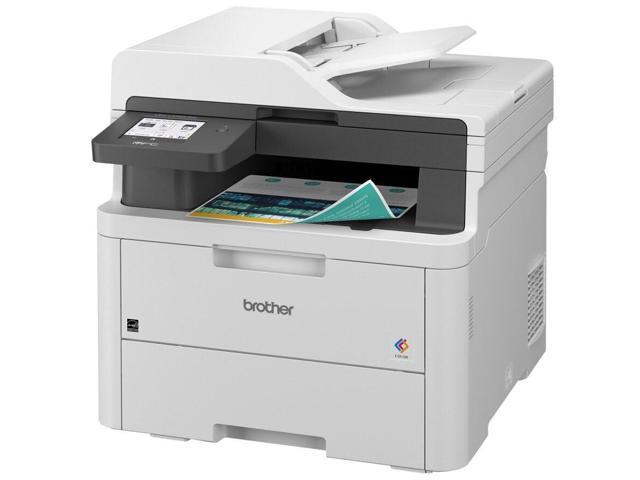 Brother - MFC-L3720CDW Wireless Digital Color All-in-One Printer with Laser Quality Output, Great for Small Offices - White - image 7