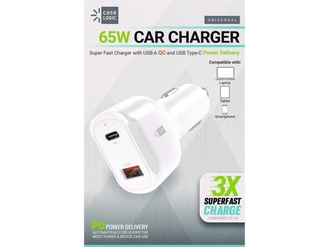 PD Car Charger 60 W Two 2 A Ports White CLPDV6105WT