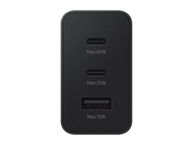 Samsung - Super Fast Charging 65W Trio Adapter - Black - image 8