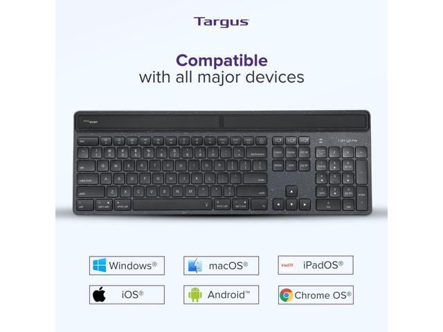 Targus Sustainable Energy Harvesting EcoSmart Keyboard AKB868US
