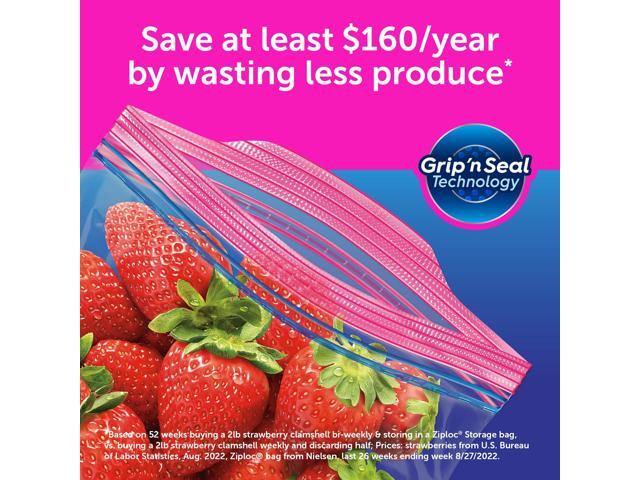 Seal Top Bags Gallon 10.75' x 10.56' Clear 75 count Box 351156