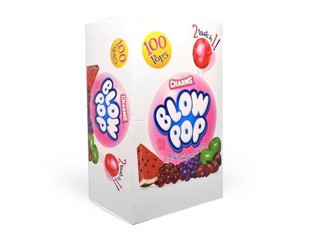 Charms Blow Pops 0.8 oz Assorted Fruity Flavors 100/Box 1034885