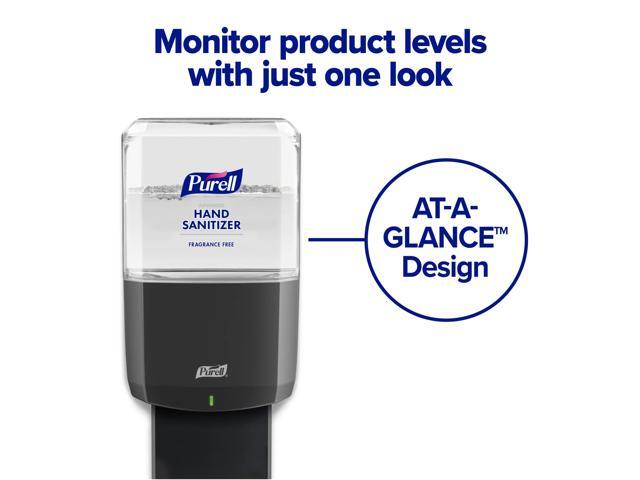 Purell ES8 Hand Sanitizer Floor Stand with Dispenser Graphite/Silver 7218DS