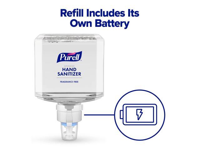 Purell ES8 Hand Sanitizer Floor Stand with Dispenser Graphite/Silver 7218DS
