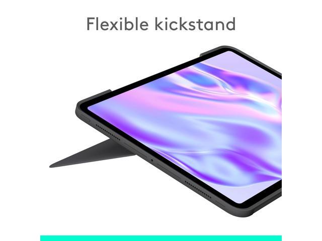 Logitech - Combo Touch for iPad Pro 13-inch (Latest Model)(M4 & M5 chip) Keyboard Case with Detachable Keyboard and Trackpad - Graphite - image 3