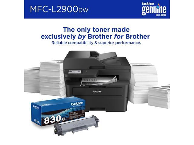 Brother - MFC-L2900DW Wireless Black-and-White Refresh Subscription Eligible All-In-One Laser Printer, Great for Small Offices - Gray - image 5