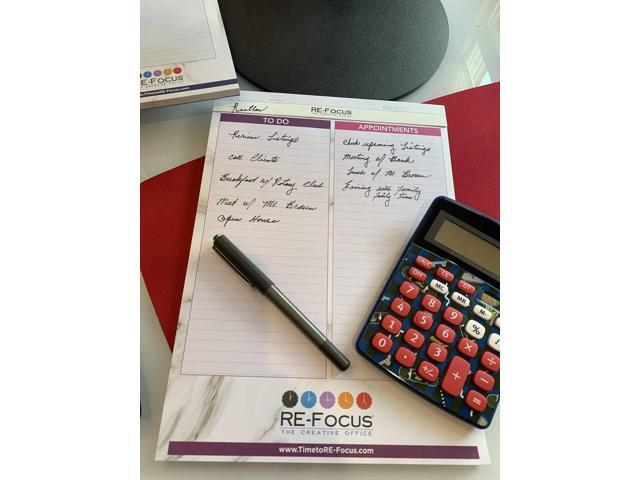 Re-Focus the Creative Office Premium Pink Legal Pad, 30 Sheets/Pad, 2 Pads