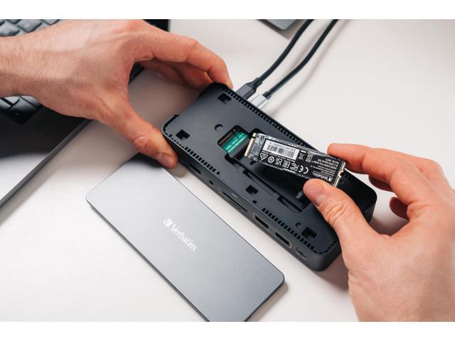 Verbatim 15-in-1 USB-C Pro Docking Station with SSD Enclosure - image 5