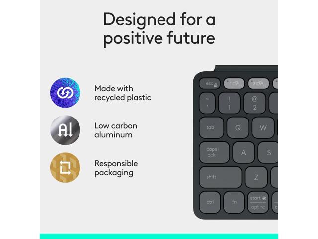 Logitech - Keys-To-Go 2 Slim Portable Bluetooth Keyboard for Tablet With Built-in Cover - Graphite - image 5